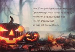 Gouda Goverwelle - Wijk - Halloween Knutselen bij de AH
