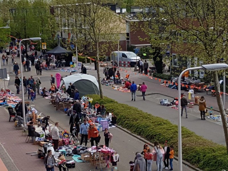 Gouda Goverwelle - Activiteiten - Wijk - Vrijmarkt Koningsdag